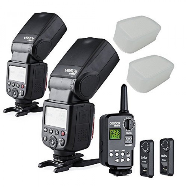 [Akku getestet] 2 Godox V860 V860 N i-TTL Speedlite Flash FR NIKON + ft-16s Set-34